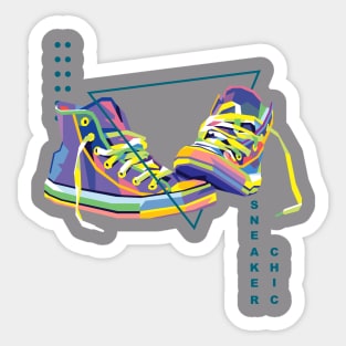 Sporty Shoes Sticker